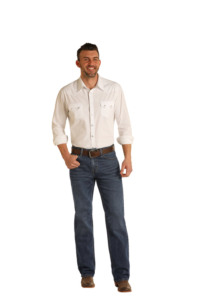 Men's Rock & Roll Cowboy Reflex Double Barrel Vintage 46 Jean #M0S1794-C