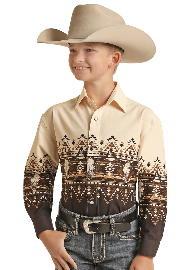 Boy's Panhandle Snap Front Shirt #PHBSOSRZ1U