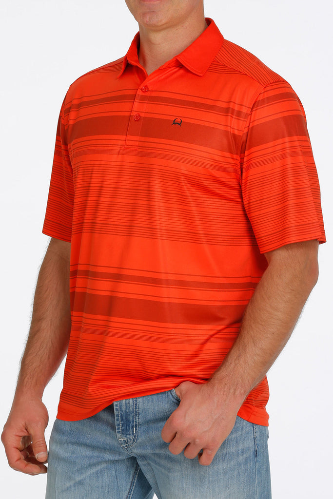 Men's Cinch ArenaFlex Polo Shirt #MTK1865019RED