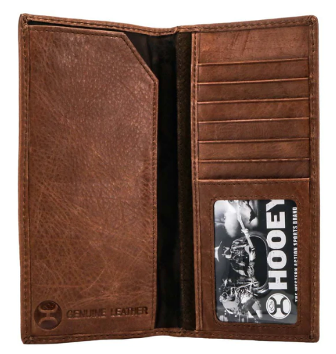 Men's Hooey Classic Roughout Rodeo Wallet #HW002-BR