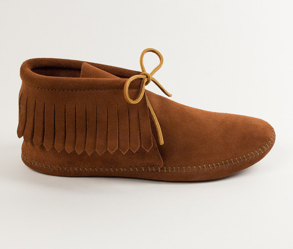 Men's Minnetonka Classic Fringe Softsole Boot #882