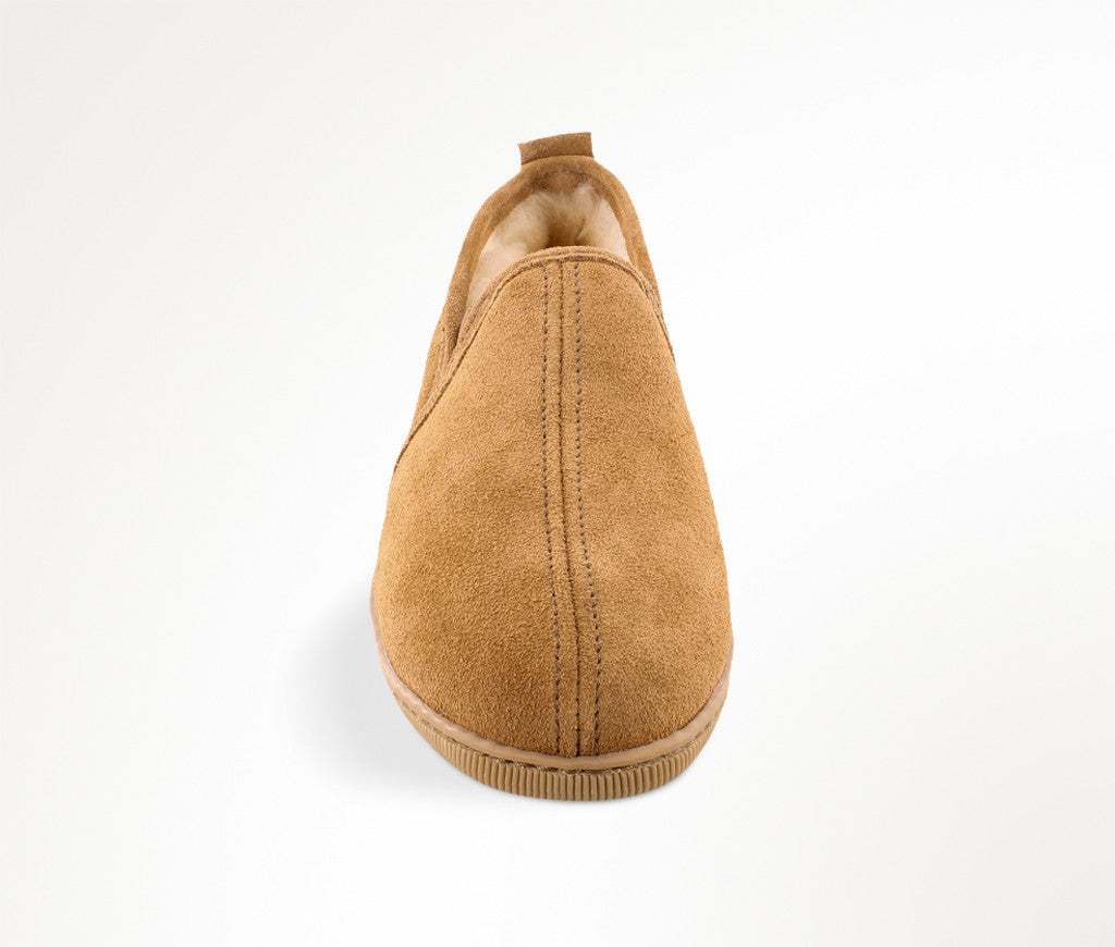 Men's Minnetonka Twin Gore Sheepskin Slipper #3731 | High Country