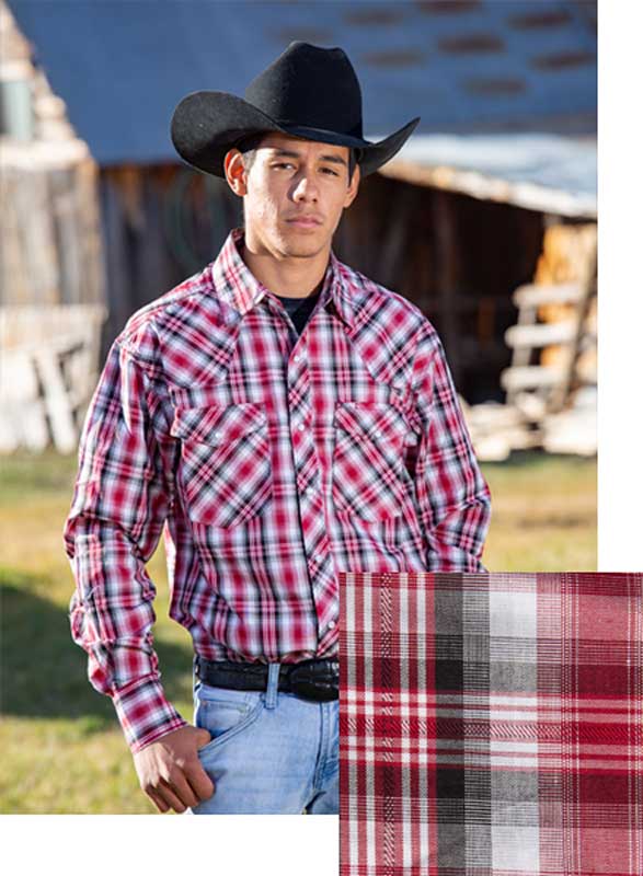 Men's Wyoming Traders Snap Front Shirt #7-C