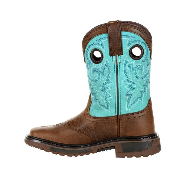 Youth's Rocky Original Ride FLX Western Boot #RKW0299Y (3.5Y-7Y)