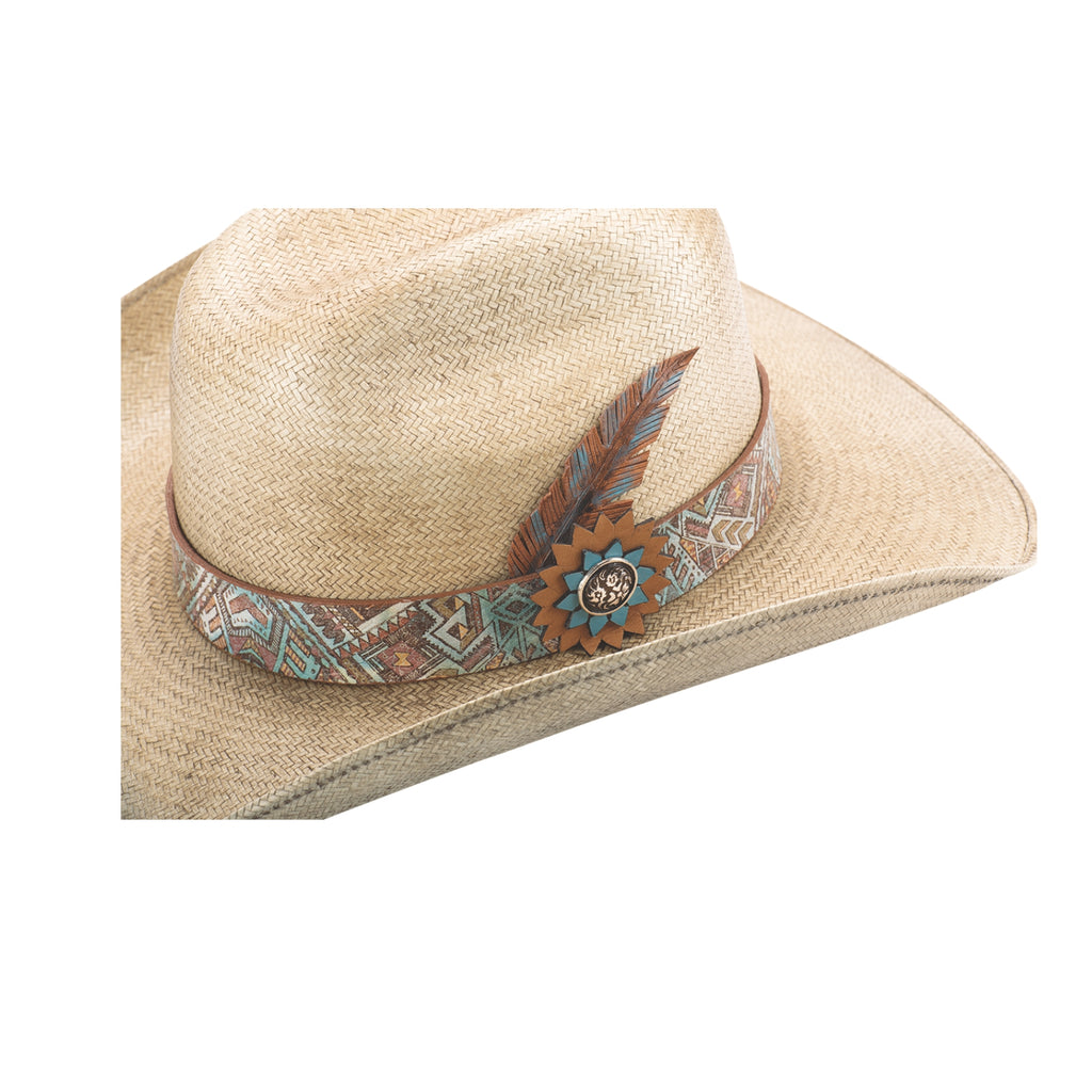 Bullhide Southwest Love Straw Hat #5062PE