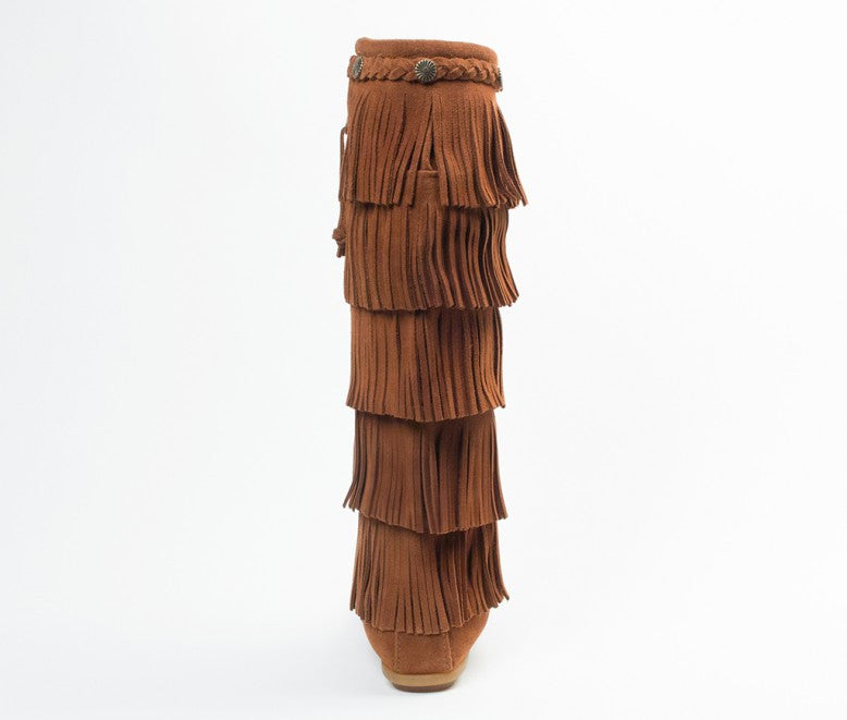 Women's Minnetonka 5-Layer Fringe Boot #1652 High Country