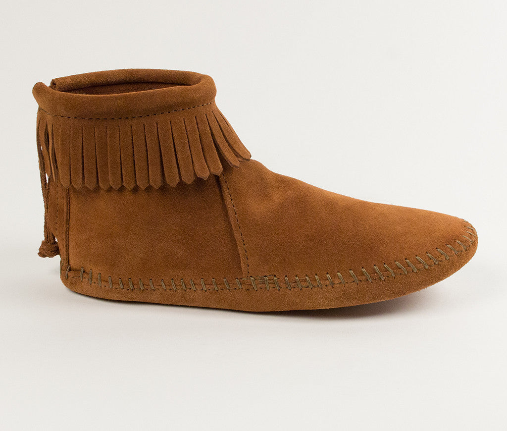 Women's Minnetonka Back Zip Softsole Boot #182 | High Country