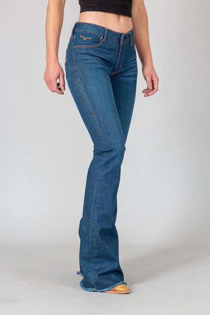 Women's Kimes Lola Raw Hem Jean