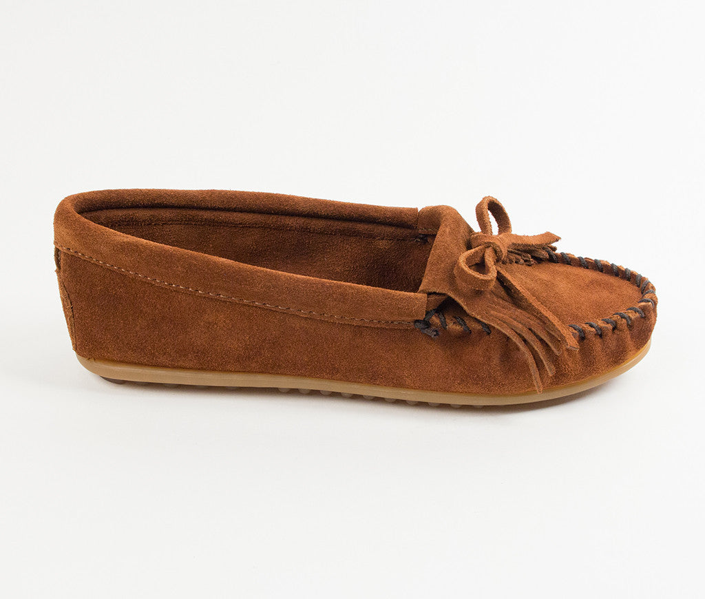Women's Minnetonka Kilty Hardsole Moccasin #402 High Country